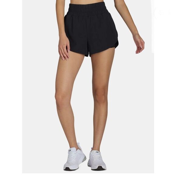 Women's Active Sporty Running Shorts with Bike Liner Size L - Picture 4 of 6